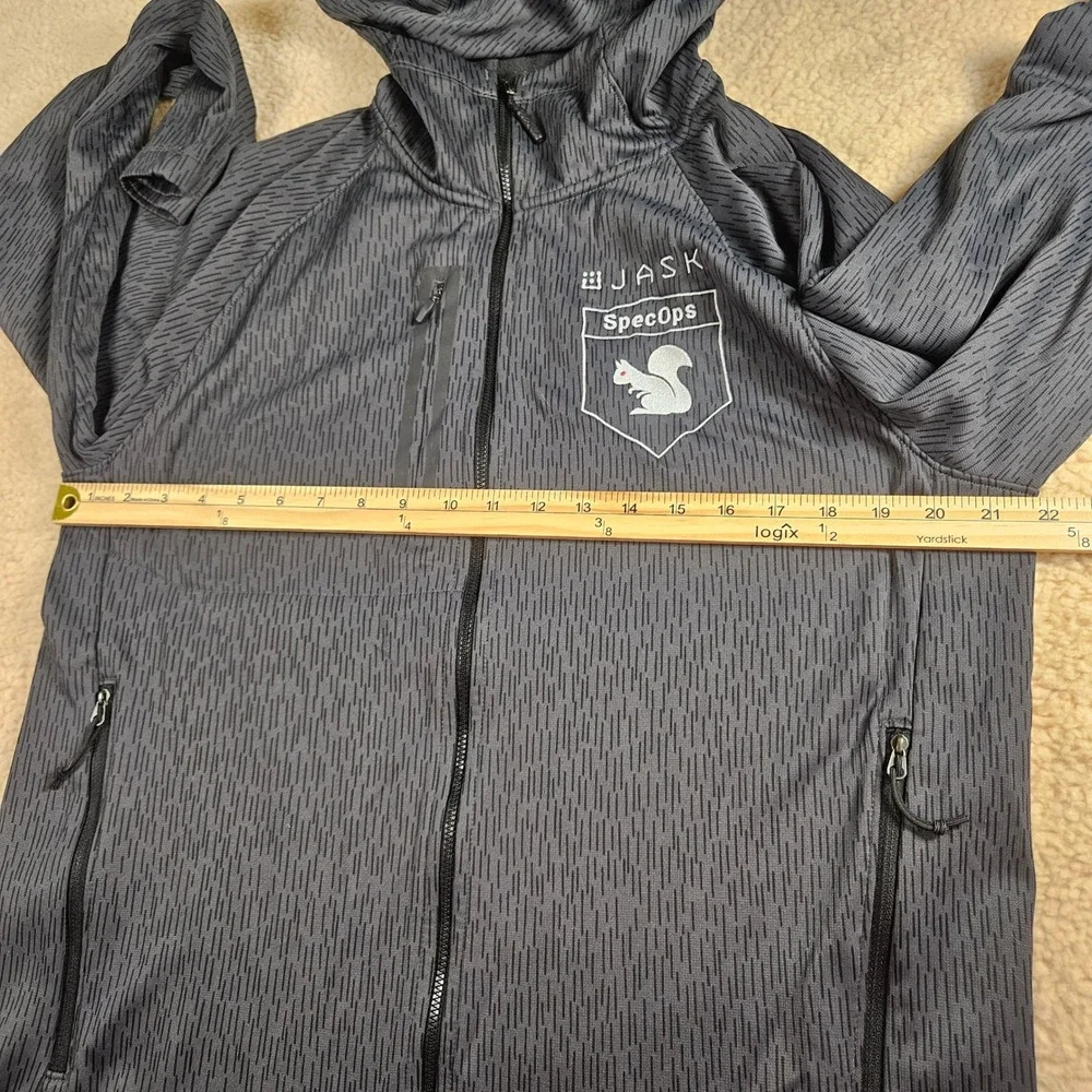 The North Face Hoodie Mens Large Grey Rain Camo JASK SpecOps Fleece Gorpcore